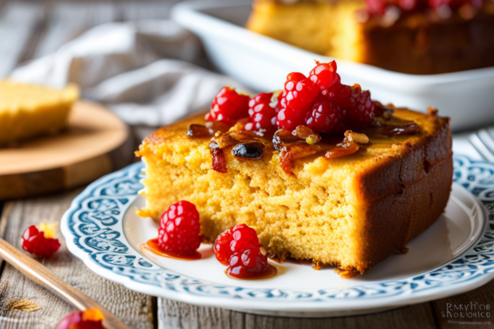 The Sweet and Salty Taste of Maple Bacon Cornbread