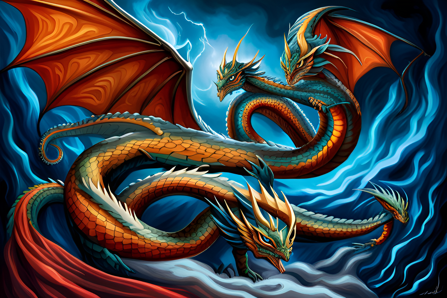 Dragons, Hydras, and Wyverns