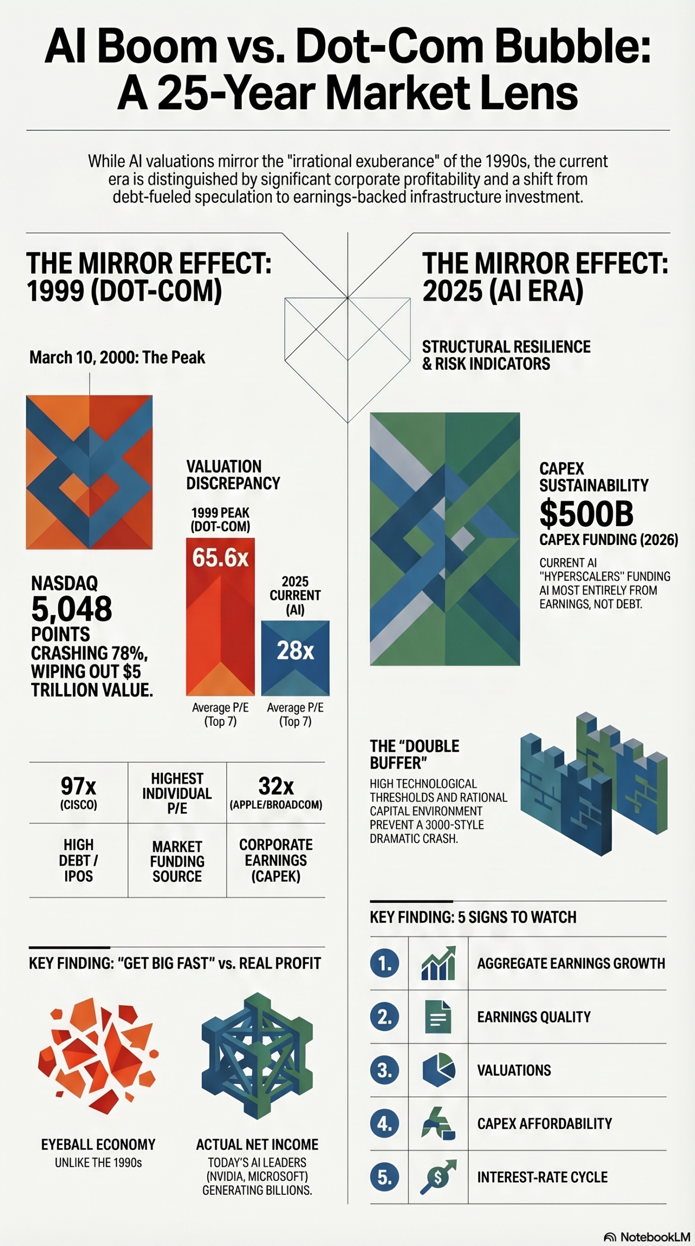 AI bubble vs dot-com crash