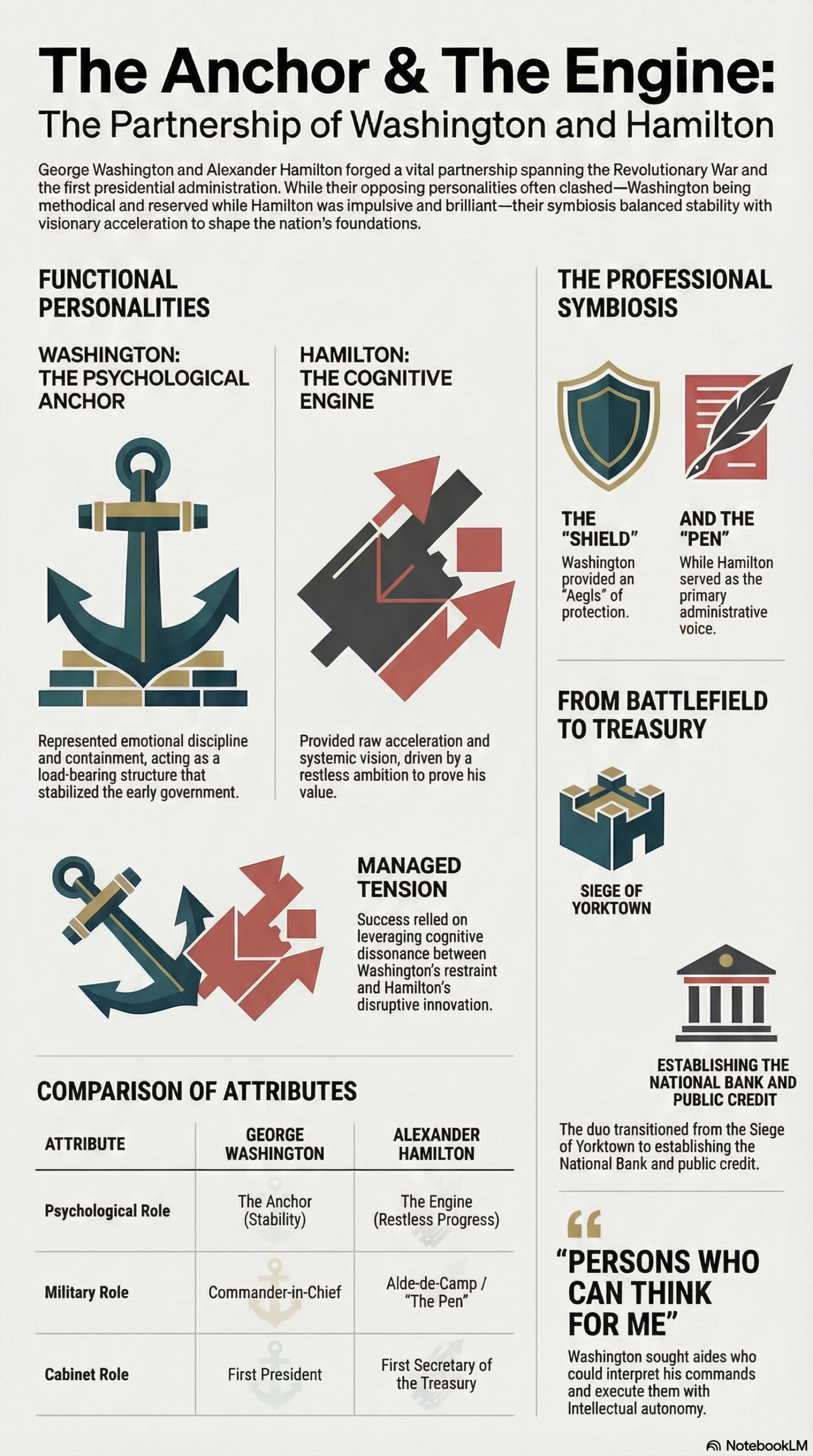 Washington & Hamilton: 5 Leadership Lessons