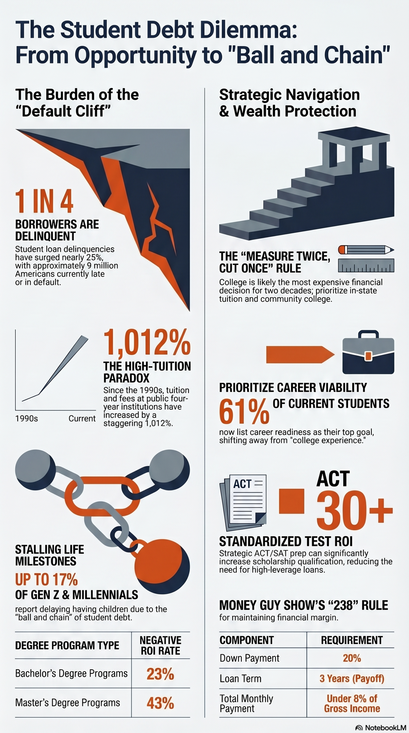 student loan crisis ROI