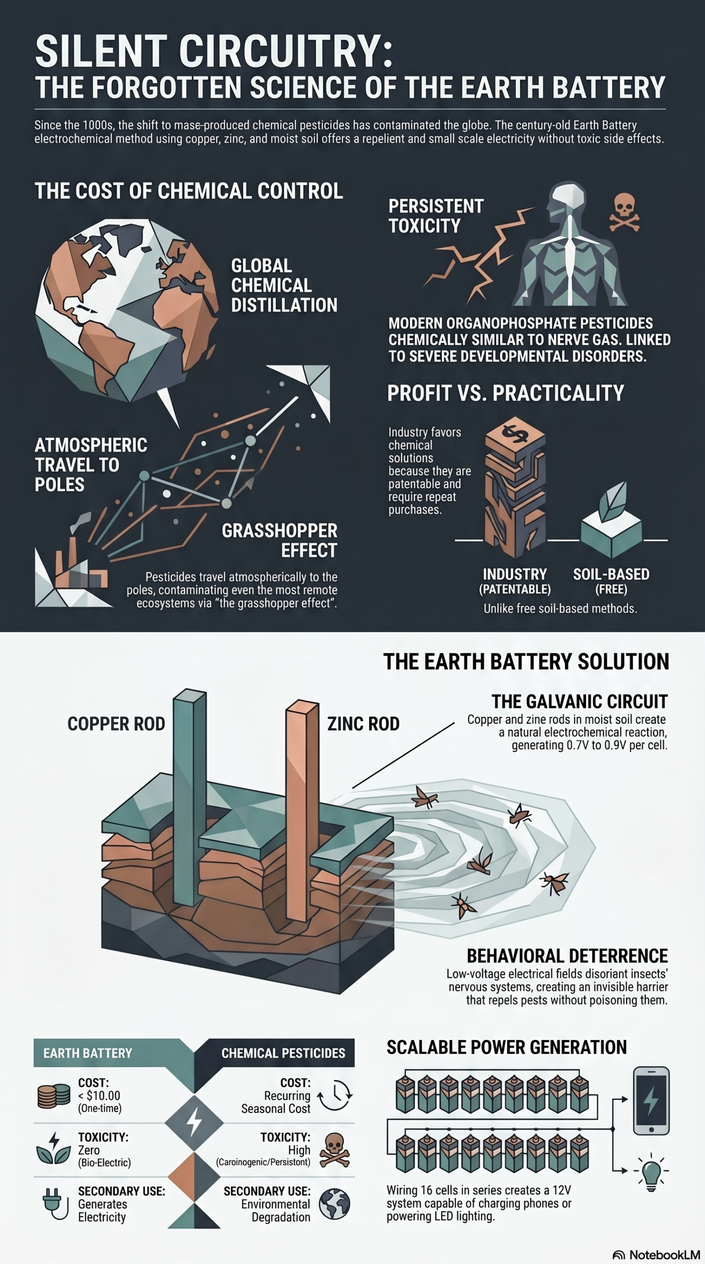 Earth Batteries and the End of Chemical Pest Control