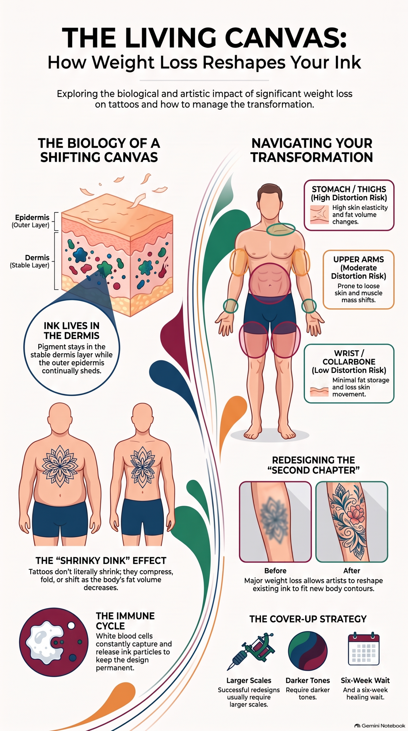tattoos after weight loss